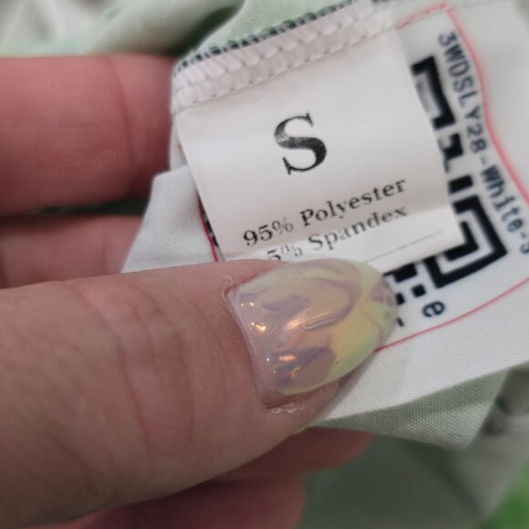 Tinkerbell Green Fairy Dress With Leafy wing Sleeves & Sparkling Small - Picture 4 of 8